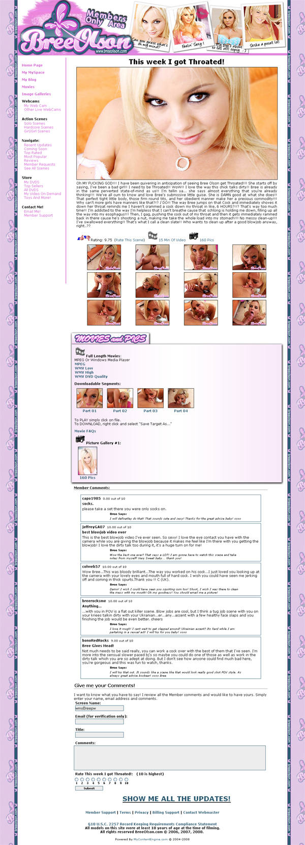 Visit Bree Olson