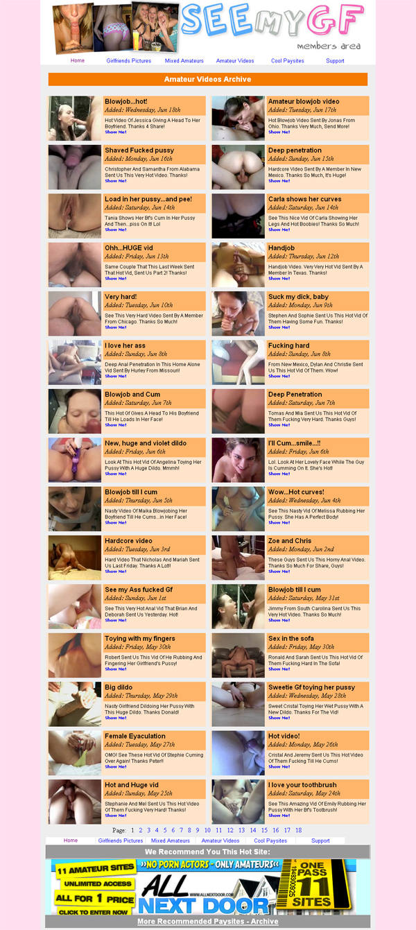 Visit See my Girlfriend